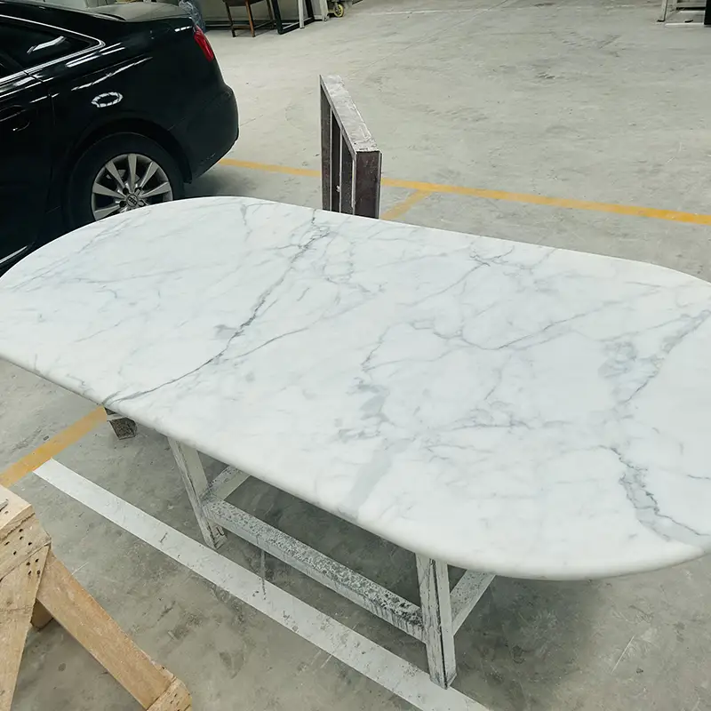 Bianco Carrara marmor bordplade