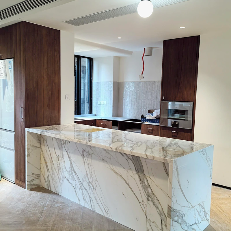 Calacatta guld marmor bordplade