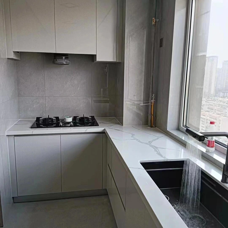 Calacatta White Quartz bordplade
