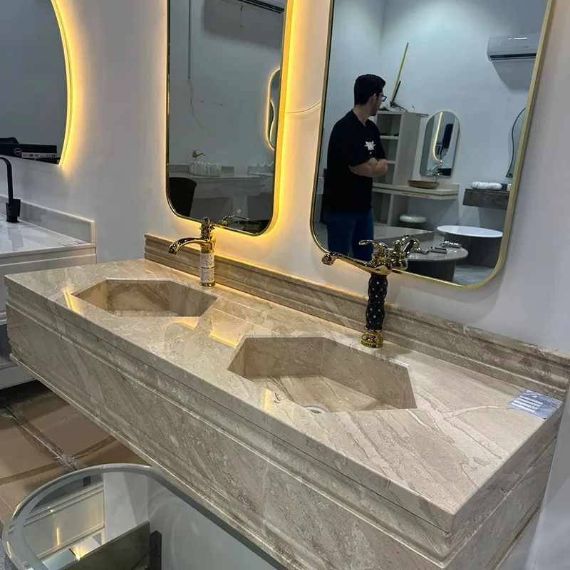 Dino beige marmorplade