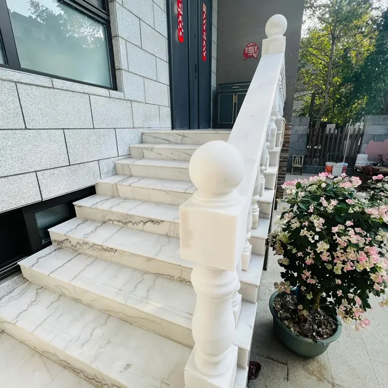 Guangxi hvid marmorplade